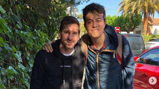 Instagram: Messi se topó con un hincha en la calle y este, le dedicó emotiva carta al argentino