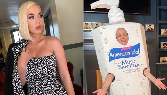Katy Perry se disfraza de jabón antibacterial en capítulo virtual de “American Idol”. (Foto: Instagram @katyperry)