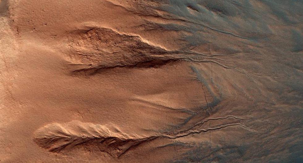NASA: &iquest;azul o naranja? &iquest;De qu&eacute; color es la superficie de Marte en esta foto? (Foto: NASA)
