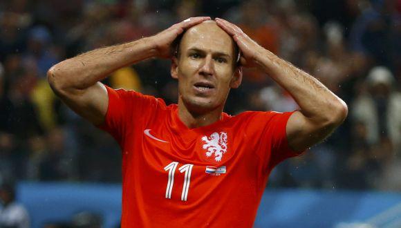 Arjen Robben: “Estoy decepcionado con la derrota”
