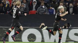 Leverkusen derrotó a Tottenham de visita por Champions League