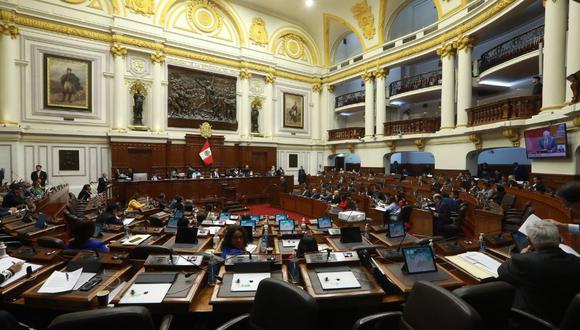 La bancada de Fuerza Popular se pronunció sobre ley aprobada por el Congreso que endurece penas por difamación. (Foto: Congreso)