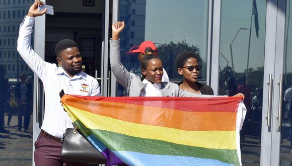 El texto anulado por el juez Michael Leburu, que estaba en vigor en Botswana desde 1965, preveía penas de hasta siete años de prisión para los homosexuales. (AP).