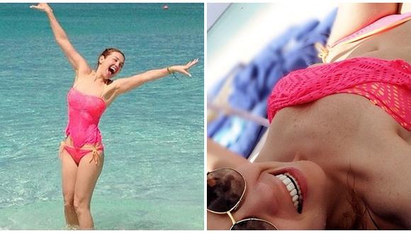 Thalía seduce en ropa de baño a sus seguidores en Instagram