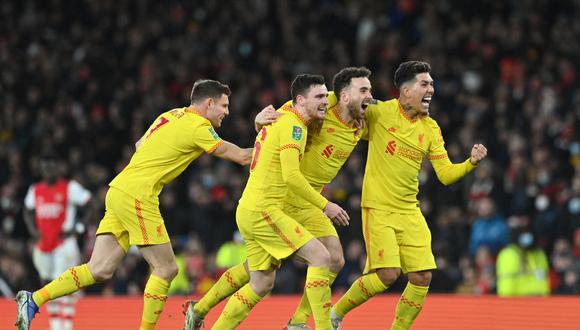 Liverpool ganó en condición de visita y selló su clasificación. (Foto: AFP)