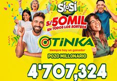 Tinka, sorteo del 12/05/24: resultados y ganador del Pozo Millonario