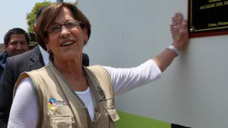 Villarán: "Agradezco a Salomón pero no pienso en la reelección"