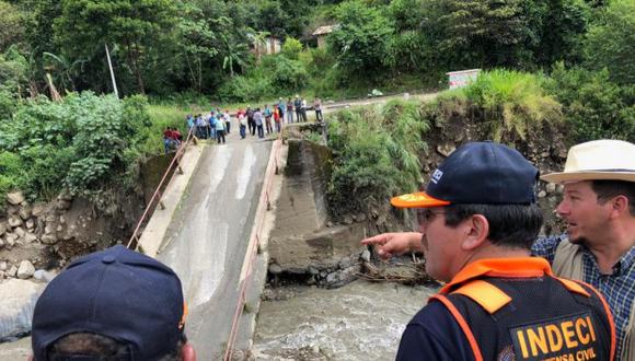 Pobladores piden que el distrito de Huayopata sea declarado en emergencia tras huaico. (Foto referencial: Indeci)