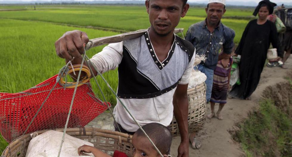 Casi 300.000 rohinyás ha recibido Bangladesh en dos semanas (Foto: EFE)