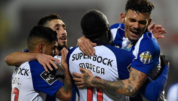 Porto vs. Benfica por semis de Copa de la Liga de Portugal. (Foto: AFP)