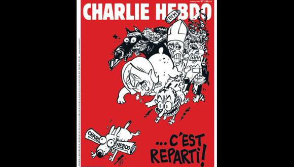 Charlie Hebdo: la provocadora portada de su próxima edición