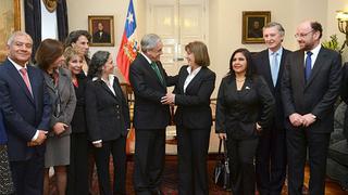 Presidente de Chile recibió en audiencia a delegación de ministros peruanos