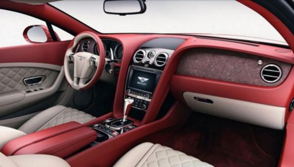 Bentley ofrece revestimientos de piedra en su interior