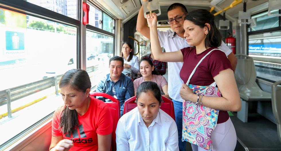 La ATU informó que existe un brigada antiacoso para identificar, intervenir y atender casos de acoso sexual que sucedan en los buses del Metropolitano. Foto: ATU