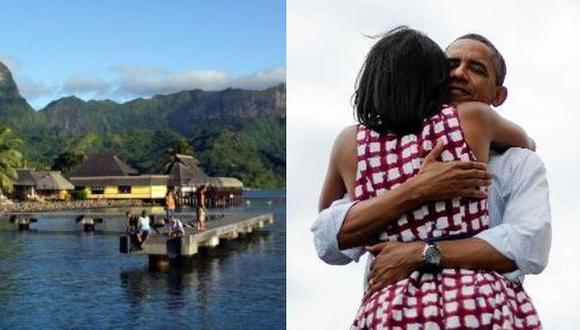Barack y Michelle Obama, de vacaciones en Polinesia Francesa
