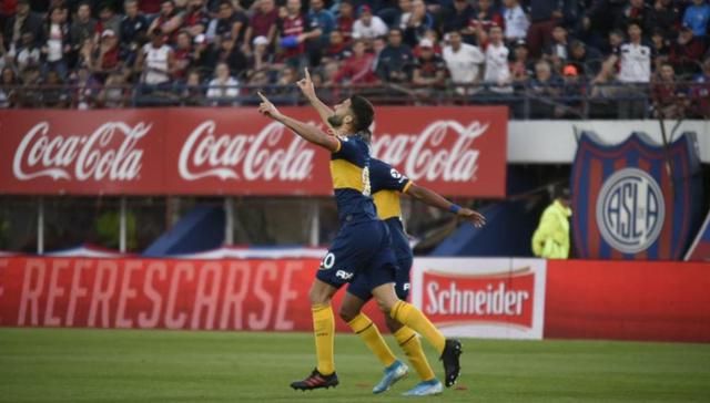 Boca Juniors vs. San Lorenzo: mejores imágenes del partido. (Foto: AFP)