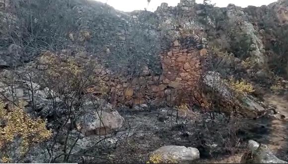 Áncash: siete sitios arqueológicos resultaron afectados por últimos incendios forestales (Foto: COER Áncash)