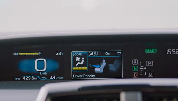 El Toyota Prius detectará si vamos solos o acompañados [VIDEO]