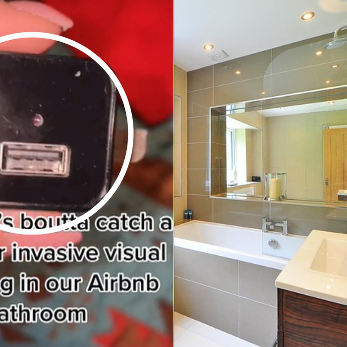 Video  Pareja en Brasil descubre una cámara oculta en su habitación de  Airbnb