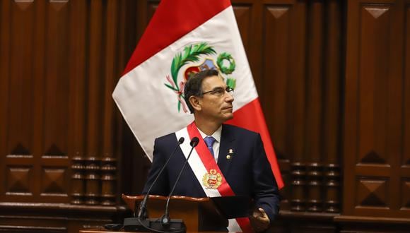 El presidente de la República, Martín Vizcarra. (Foto: Piero Vargas | GEC)