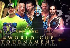 WWE Crown Jewel: Dolph Ziggler completó el cuadro de Raw para el World Cup | VIDEO