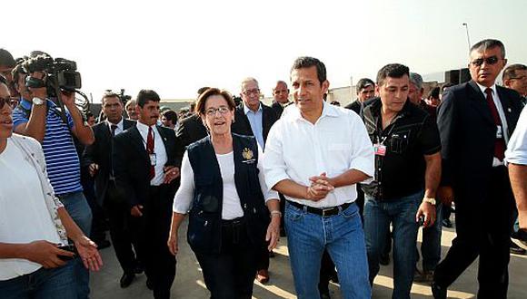Ollanta Humala: "A mí pregúntenme sobre cosas nacionales"