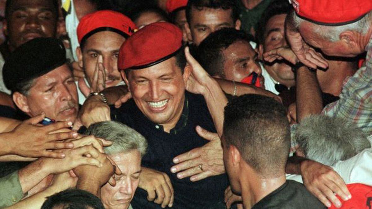 Resultado de imagen de chavez campaña 1998