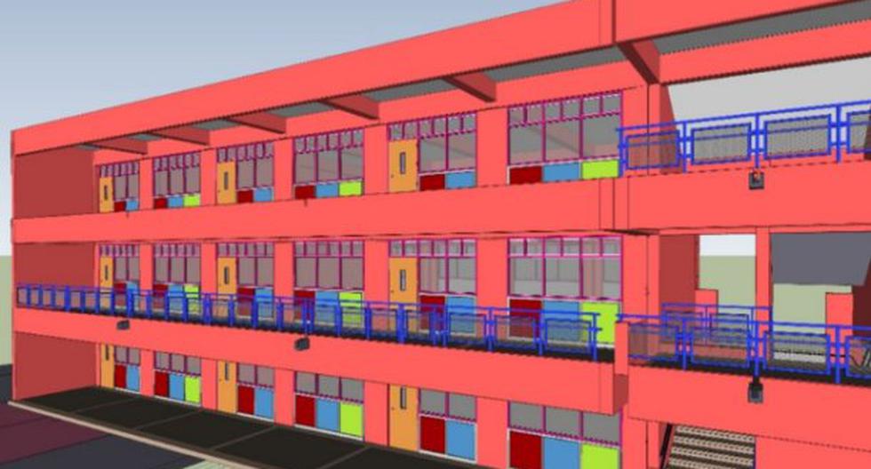 Una moderna infraestructura tendrán los cerca de 1,500 escolares de la Institución Educativa 3056 Gran Bretaña del distrito de Independencia, en Lima Norte. (Foto: Andina)