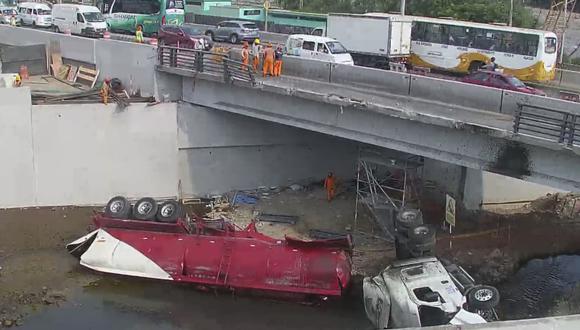 Reportan accidente en el nuevo Puente Ramiro Prialé. (Foto: Andina)