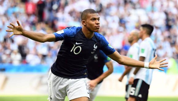 Mbappé fue uno de los mejores jugadores de Francia en Rusia 2018. (Foto: AFP)