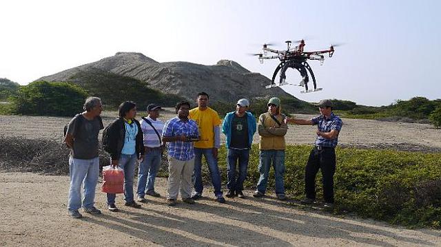 Fotografían con drones la impresionante ciudadela de Chan Chan - 2