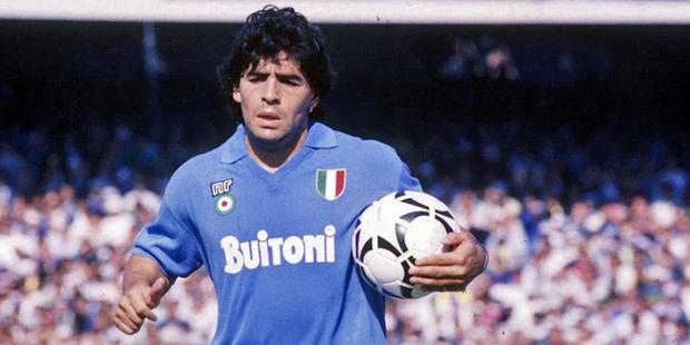 Diego Maradona had the best years of his career at Napoli.  There he became an idol and won a total of five titles.  (Youtube)