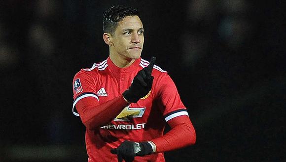 Alexis Sánchez volverá a Manchester United, reveló el entrenador del cuadro inglés. (Foto: AFP)