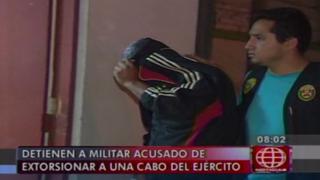 Cae militar acusado de extorsionar a compañera con video íntimo