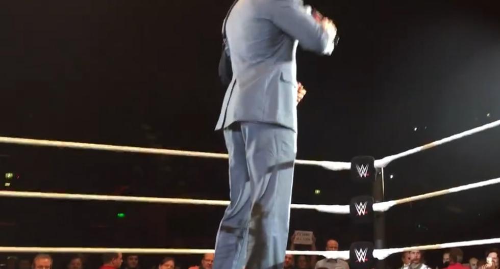 Cesaro reapareció y sorprendió al público de WWE. (Foto: Captura)