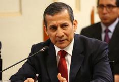 Ollanta Humala: “No existe persecución política" contra Alan García
