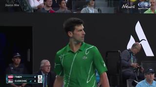 Novak Djokovic insultó al público en la final del Abierto de Australia tras celebrar puntos en su contra | VIDEO