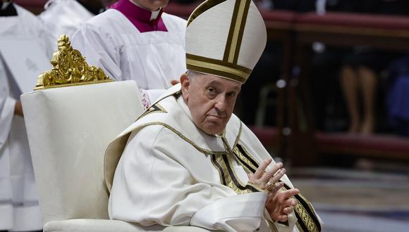 El Papa Francisco, durante una ceremonia consistorial en la basílica de San Pedro en el Vaticano, el 27 de agosto de 2022. (Foto: EFE/EPA/FABIO FRUSTACI)