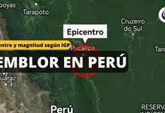Último temblor en Perú hoy: epicentro y magnitud según el IGP