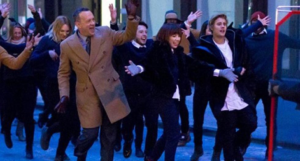 Tom Hanks en videoclip de Carly Rae Jepsen. (Foto: Captura de YouTube)