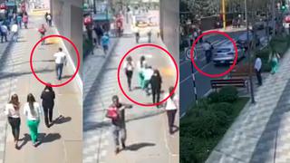 San Isidro: cámara de seguridad registró el robo a una mujer en calle Las Begonias | VIDEO