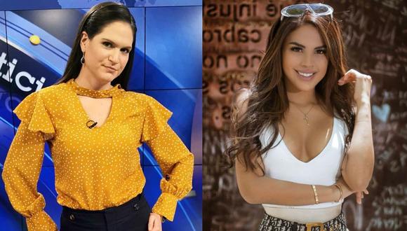 Lorena Álvarez se solidariza con Stephanie Valenzuela tras ser agredida por Eleazar Gómez. (Foto: @lorealvareza/@tefivalenzuela)