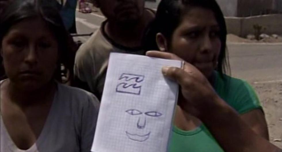 Un dibujo casi le cuesta la vida a los dos encuestadores que estuvieron en Huaycán. (Foto: Captura)