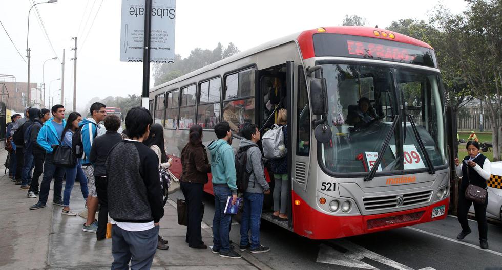 Asó lo informó la titular de la Gerencia de Transporte Urbano (GTU) de la Municipalidad de Lima, Elvira Moscoso.