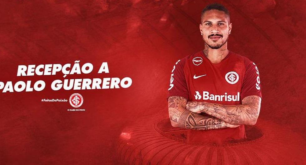 Inter de Porto Alegre anuncia agenda para recibir a Paolo Guerrero (Foto: Twitter).