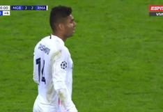 Real Madrid vs. Borussia Mönchengladbach: Casemiro decretó el 2-2 agónico de los merengues | VIDEO 