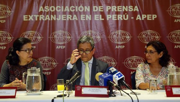 Rivera remarcó que la decisión de los familiares de las víctimas fue someter el indulto a un tribunal internacional como la Corte IDH y lo que se decida estará condicionado por lo que este organismo resuelva. (Foto: Andina)