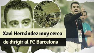 Xavi y los números que lo convertirían en nuevo técnico del Barcelona