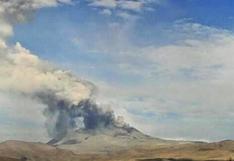 Volcán Sabancaya registró 19 explosiones al día en la última semana