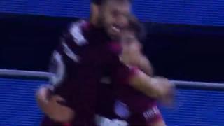 Lanús vs. Vélez Sarsfield: Belmonte anotó el 1-0 tras sensacional asistencia del ‘Pepe’ Sand | VIDEO